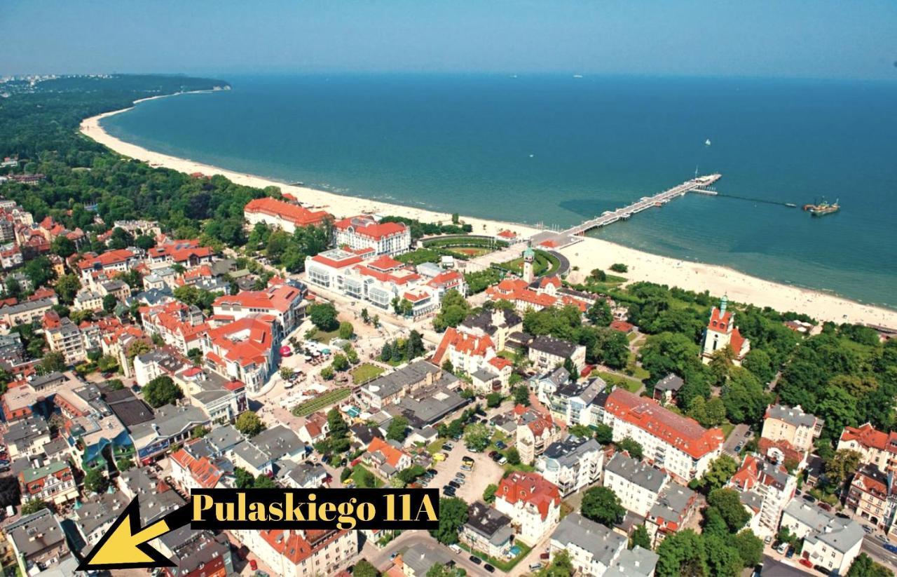 Pulaskiego 11A - Przestronne Apartamenty, Sopot Centrum Buitenkant foto